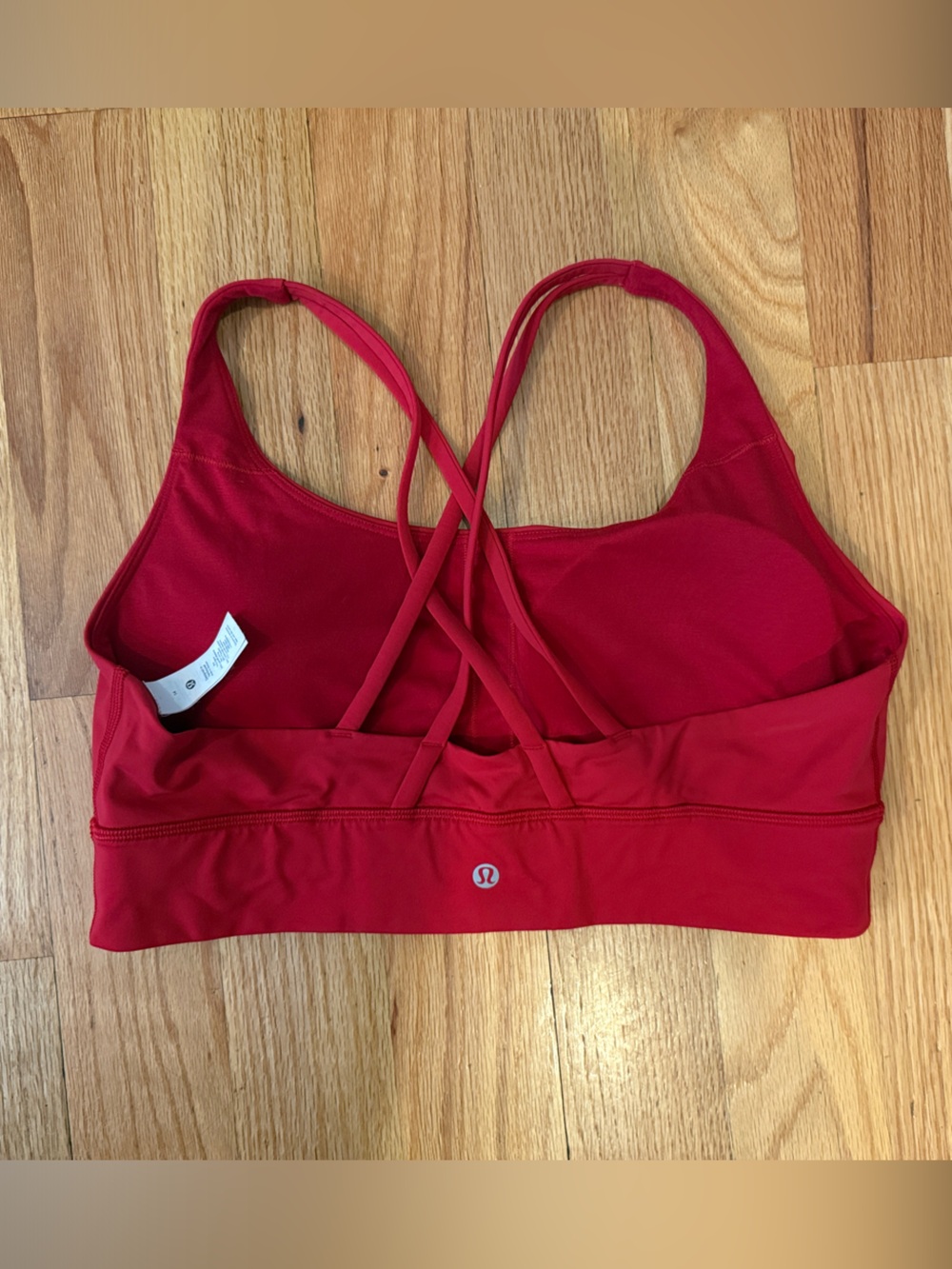 lululemon athletica Red Strappy Sports Bra